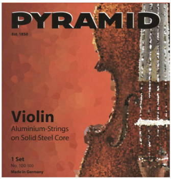 Pyramid 100100 Violin Aluminium, 4/4 Satz